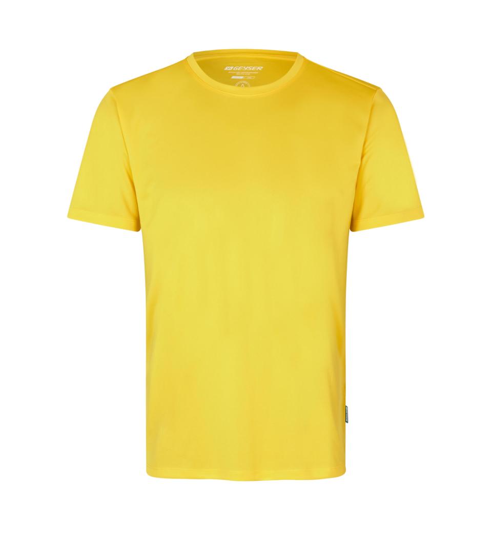 Perfekt running T-shirt Herre, Gul - G21040