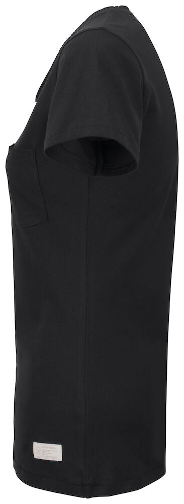 Pacific City T-shirt Dame, Sort - CUTTER & BUCK 353401