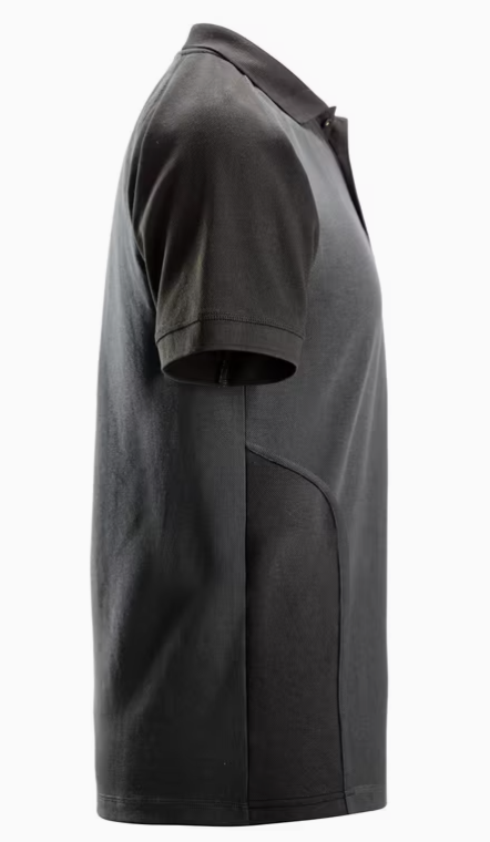 Snickers polo T-shirt 2750, Stål grå/Sort