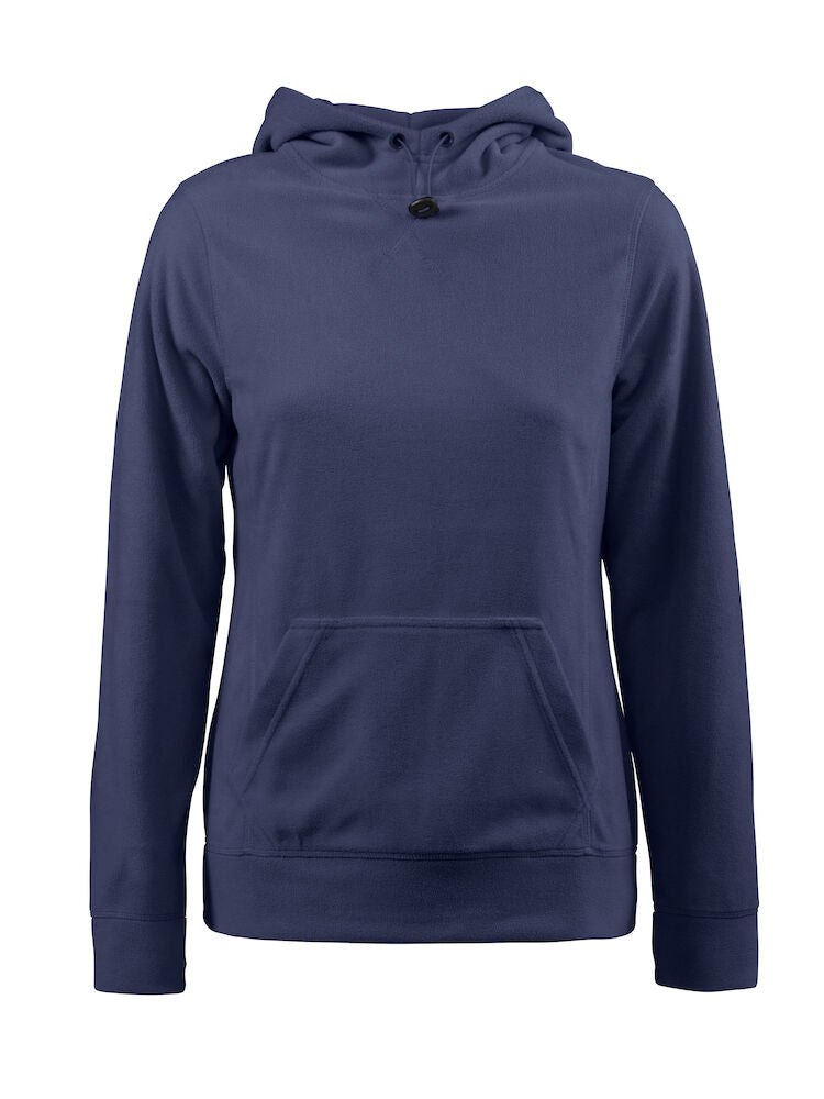 Mikrofleece Hættesweater Dame, Navy - PRINTER 2261511
