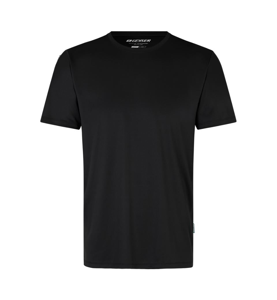 Perfekt running T-shirt Herre, Sort - G21040