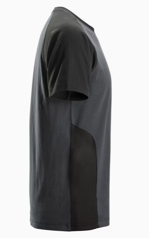 Snickers T-shirt 2550, Stål grå/Sort