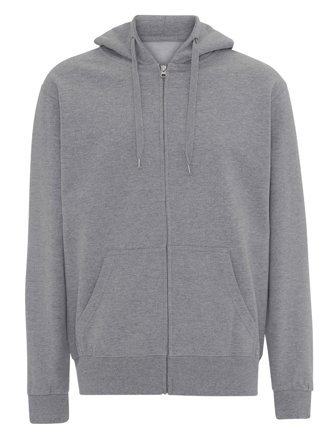 Premium Comfort Zip Hoodie, Oxford Grey