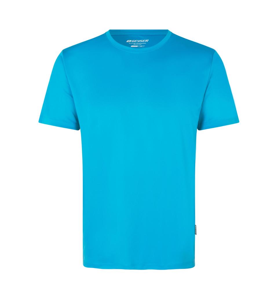 Perfekt running T-shirt Herre, Aqua - G21040