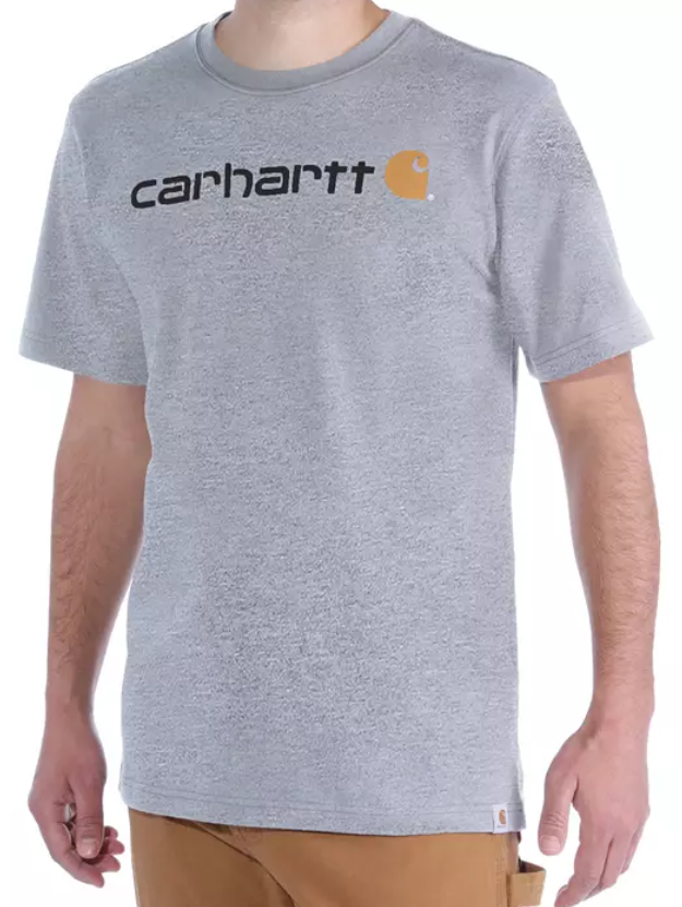 Carhartt Emea Core T-shirt Herre, Heather Grey - Carhartt 103361 - 033