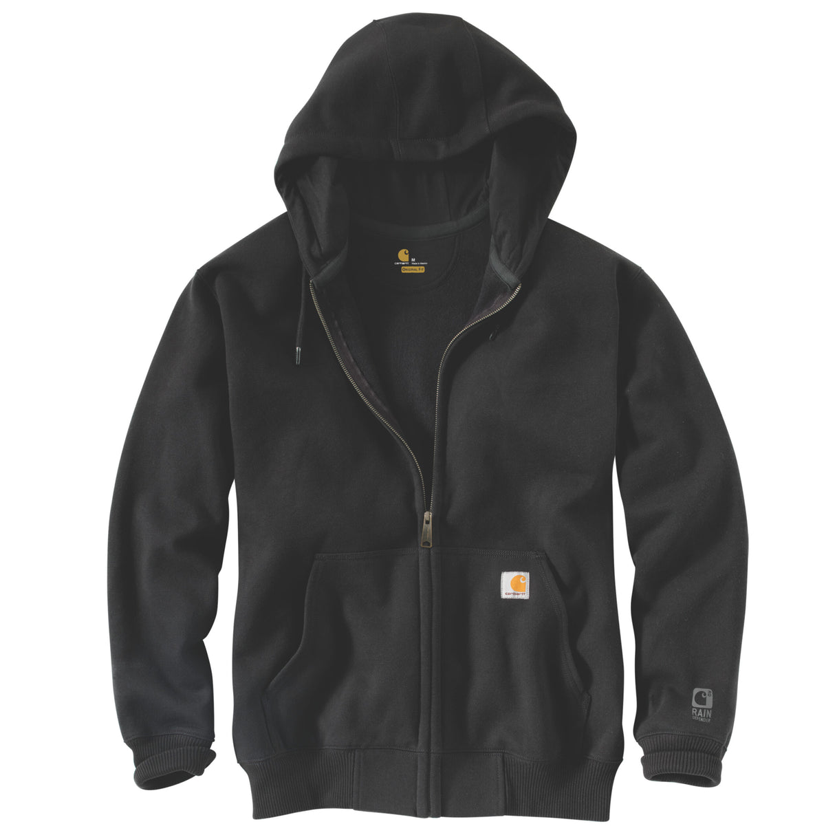 Paxton Full-zip Hættetrøje, Sort, Carhartt 100614