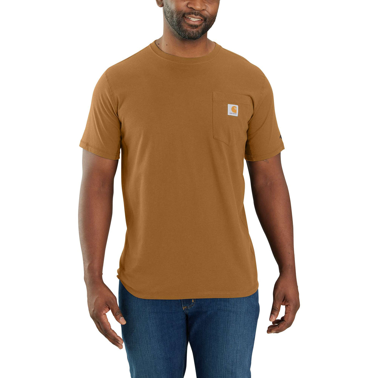 Carhartt Force T-shirt, Brun, Herre - 106652