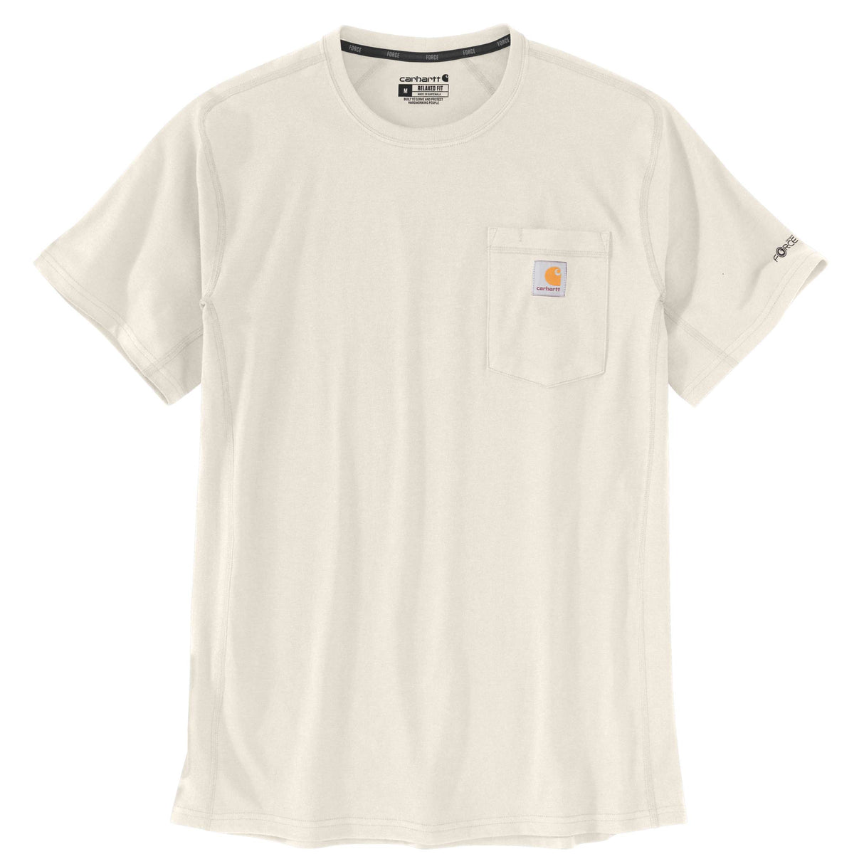 Carhartt Force T-shirt, Malt, Herre - 106652