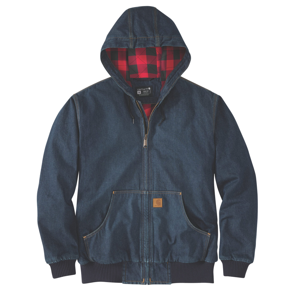 Denim Active Jakke, Navy, Carhartt 106976