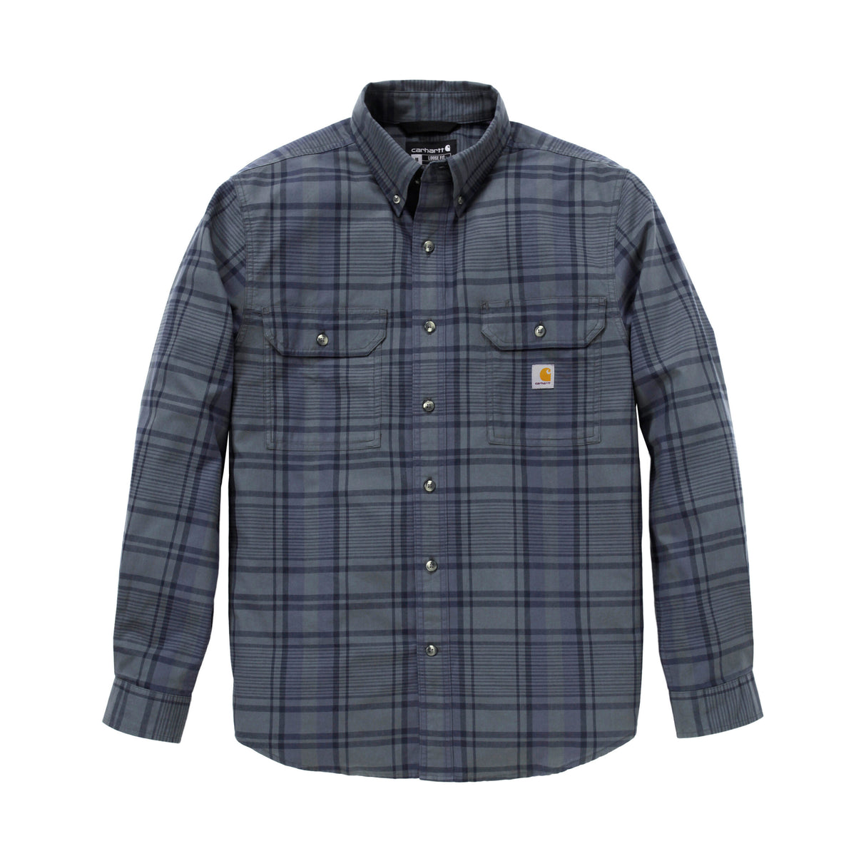 Ternet Loose Fit Skjorte, Navy, Carhartt 107012