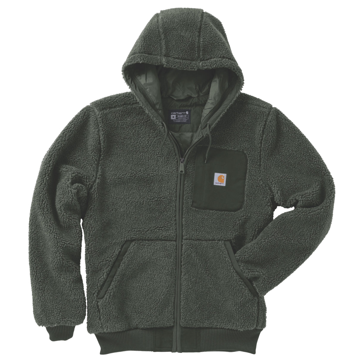 Fairbanks Active Jac Fleece, Grøn, Carhartt 107665