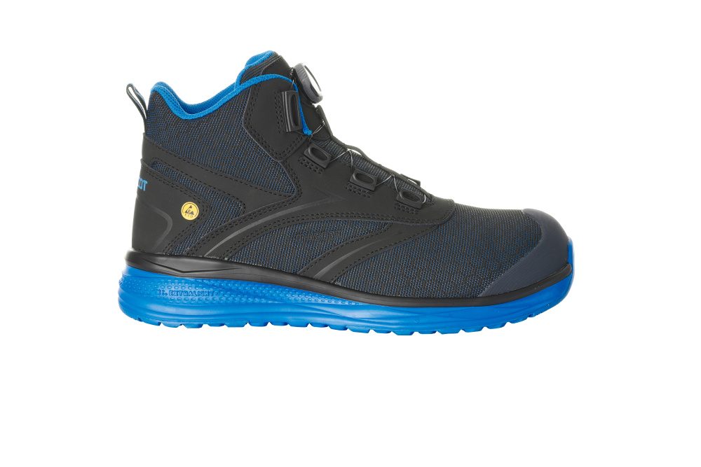 Carbon Sikkerhedsstøvler S1P, Sort/Kobolt - Mascot F0253-909-0911