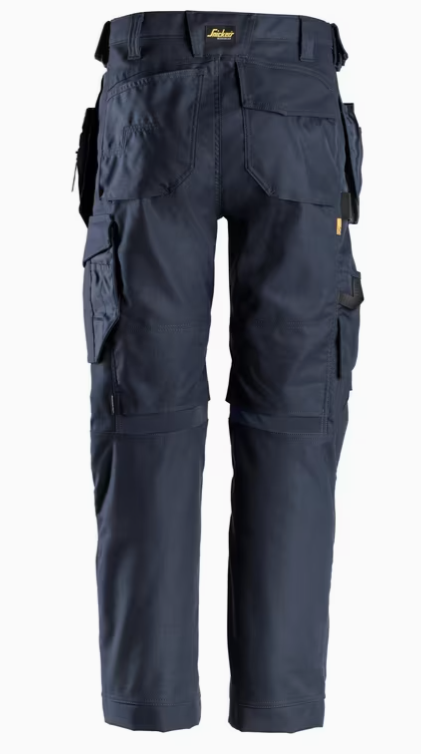 Snickers AllroundWork Canvas+ håndværkerbukser 6224, Navy
