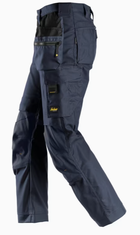 Snickers AllroundWork Canvas+ håndværkerbukser 6224, Navy