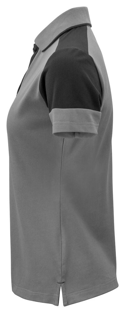 Prime Polo dame, Grå/Sort - PRINTER 2265025