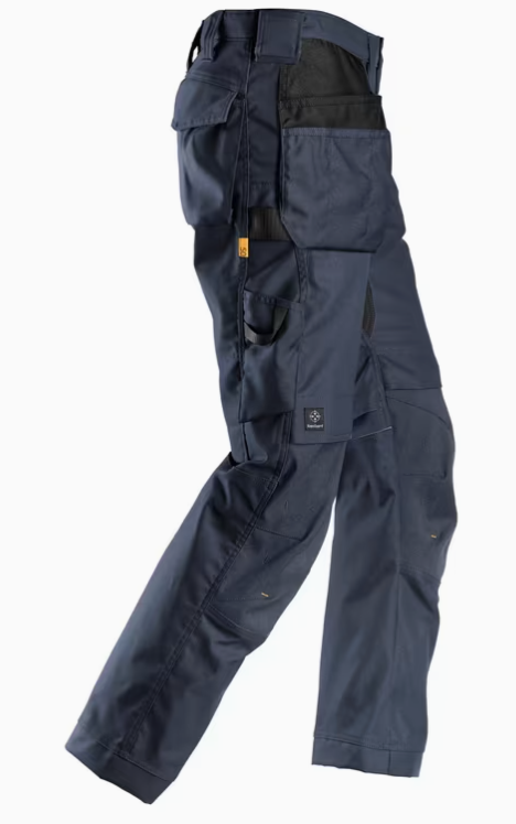 Snickers AllroundWork Canvas+ håndværkerbukser 6224, Navy