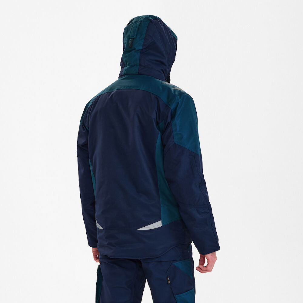 Galaxy vinterjakke, Blue Ink/Dark Petrol, Herre - Engel Workwear - 1410-354-16577