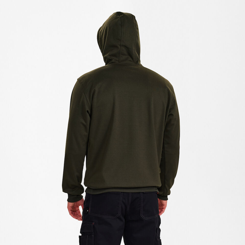 Extend All weather cardigan, Forrest green - Herre - Engel Workwear - 8019-250-53