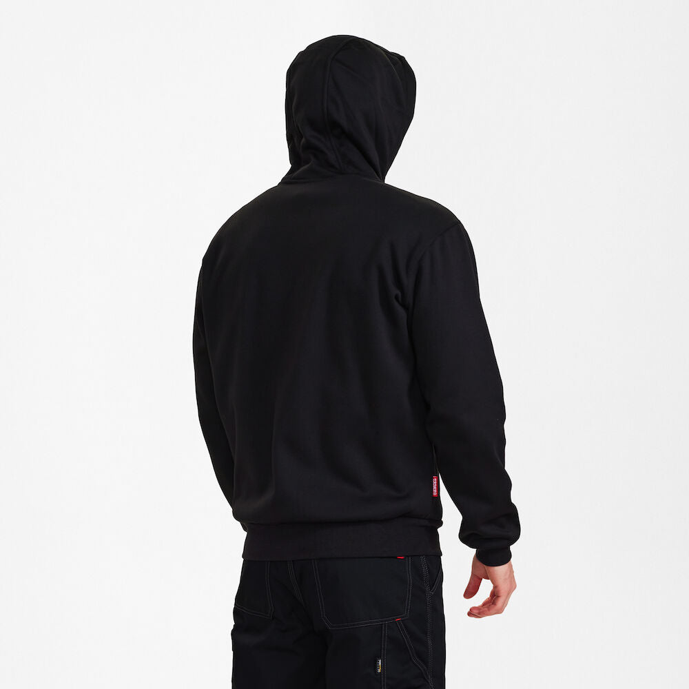 Extend sweatshirt med hætte, Sort - Herre - Engel Workwear - 8023-233-20