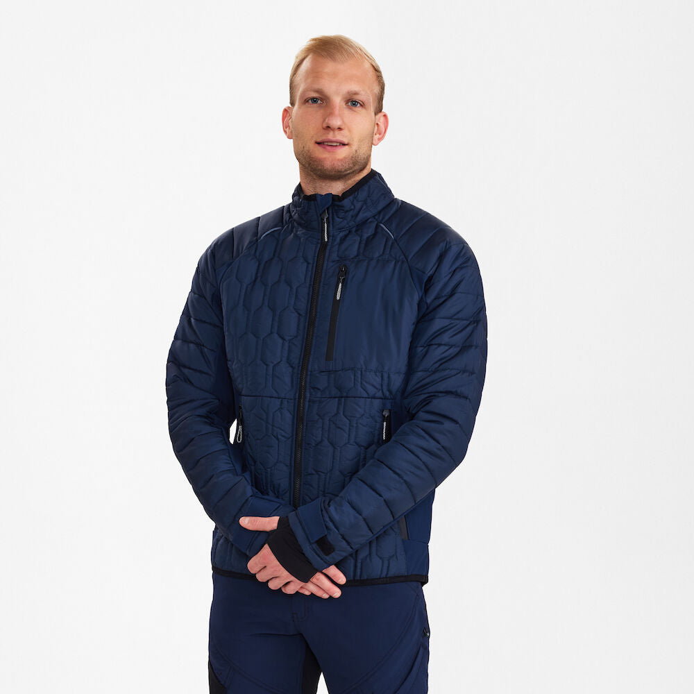 X-treme quiltet jakke, Blue Ink - Herre - Engel Workwear - 1371-604-165