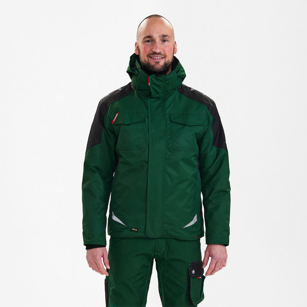 Galaxy vinterjakke, Grøn/Sort, Herre - Engel Workwear - 1410-354-120