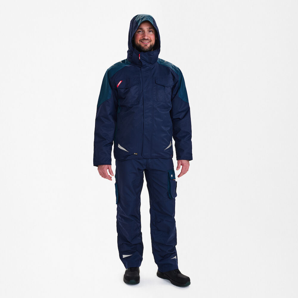 Galaxy vinterjakke, Blue Ink/Dark Petrol, Herre - Engel Workwear - 1410-354-16577