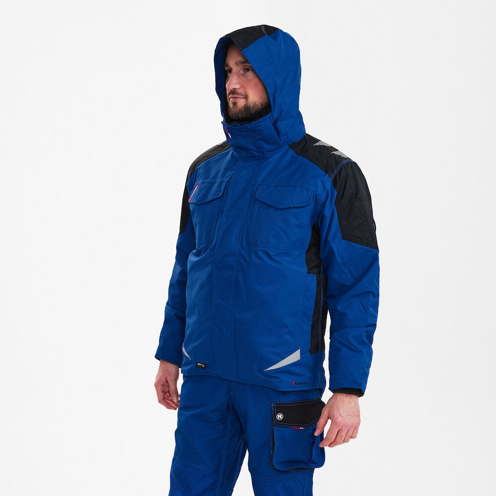 Galaxy vinterjakke, Surfer Blue/Sort, Herre - Engel Workwear - 1410-354-73720