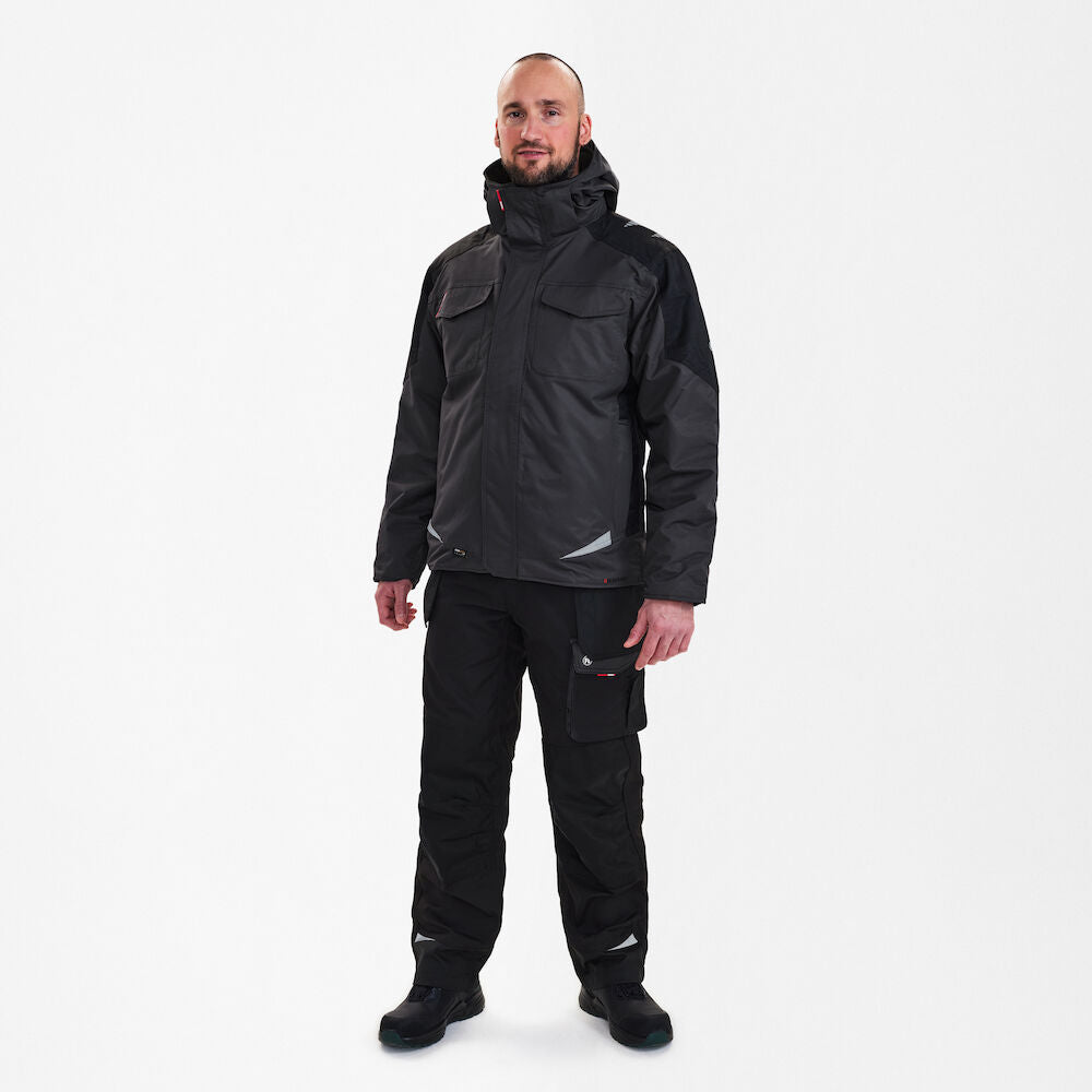 Galaxy vinterjakke, Antrazitgrå/Sort, Herre - Engel Workwear - 1410-354-7920