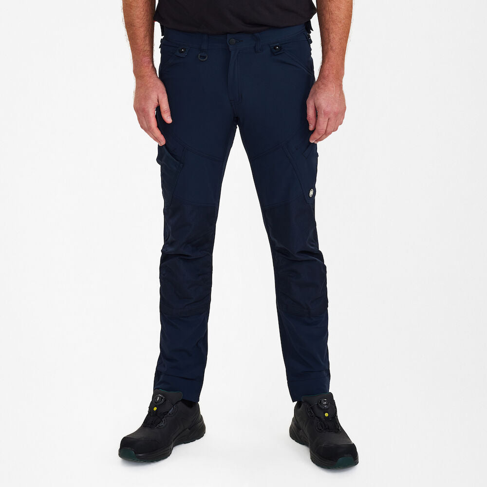 X-treme håndværkerbukser med 4-vejs stræk, Blue Ink - Herre - Engel Workwear - 2369-317-165