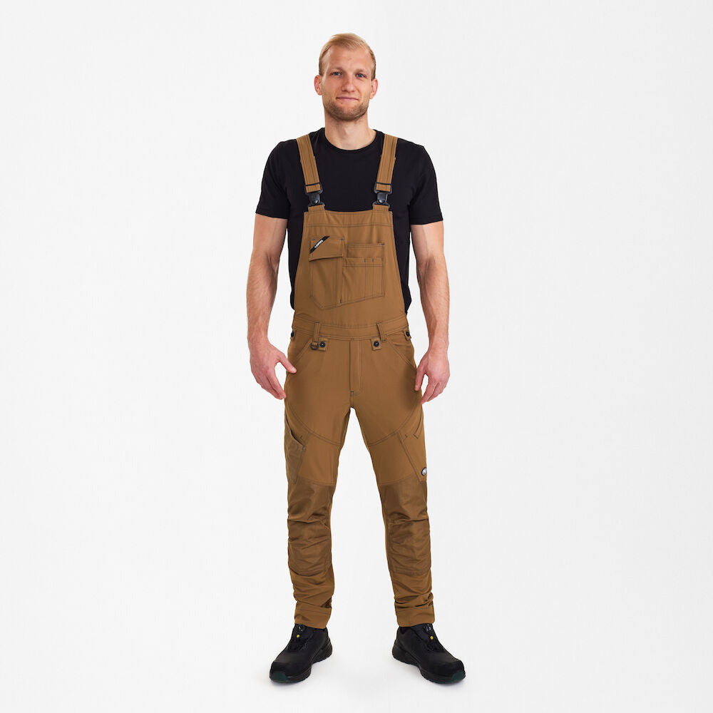 X-treme overall med 4-vejs stræk, Toffee Brown - Herre - Engel Workwear - 3369-317-41
