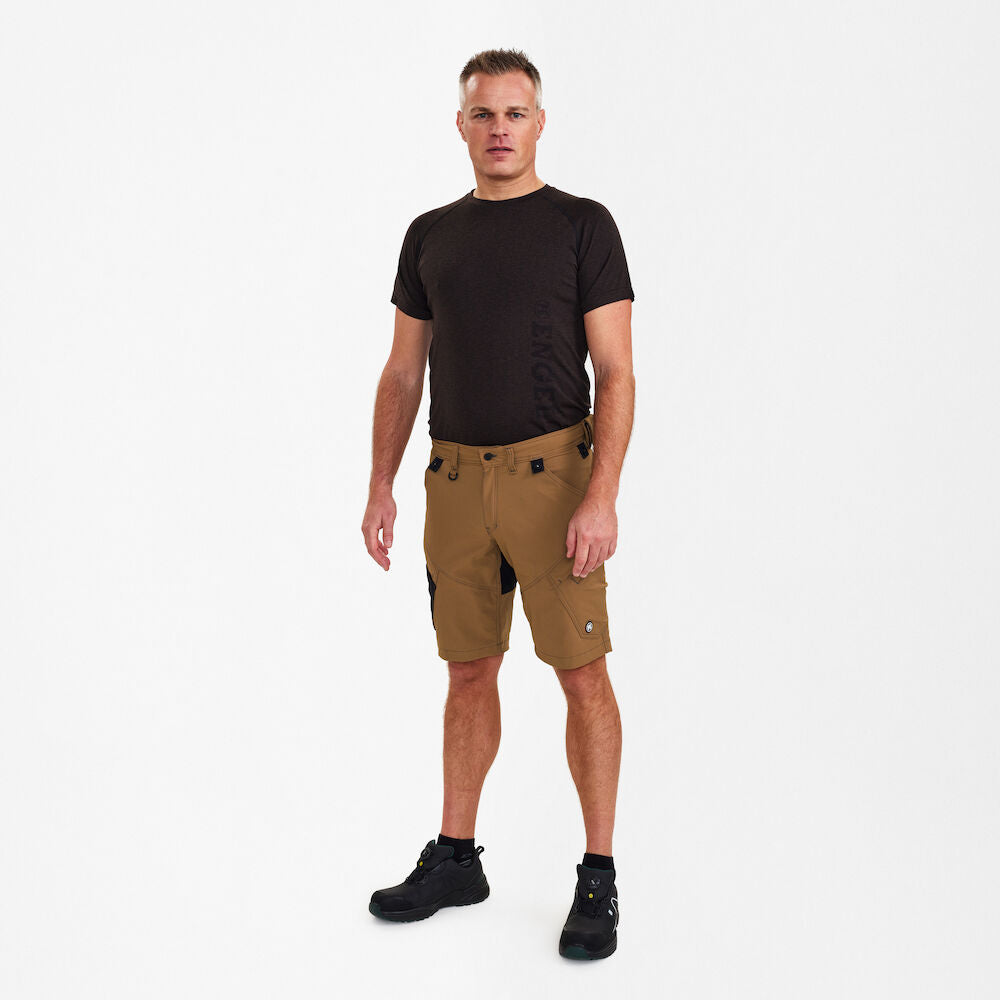 X-treme håndværkershorts med 4-vejs stræk, Herre, Toffee Brown - Engel Workwear - 6366-317-41