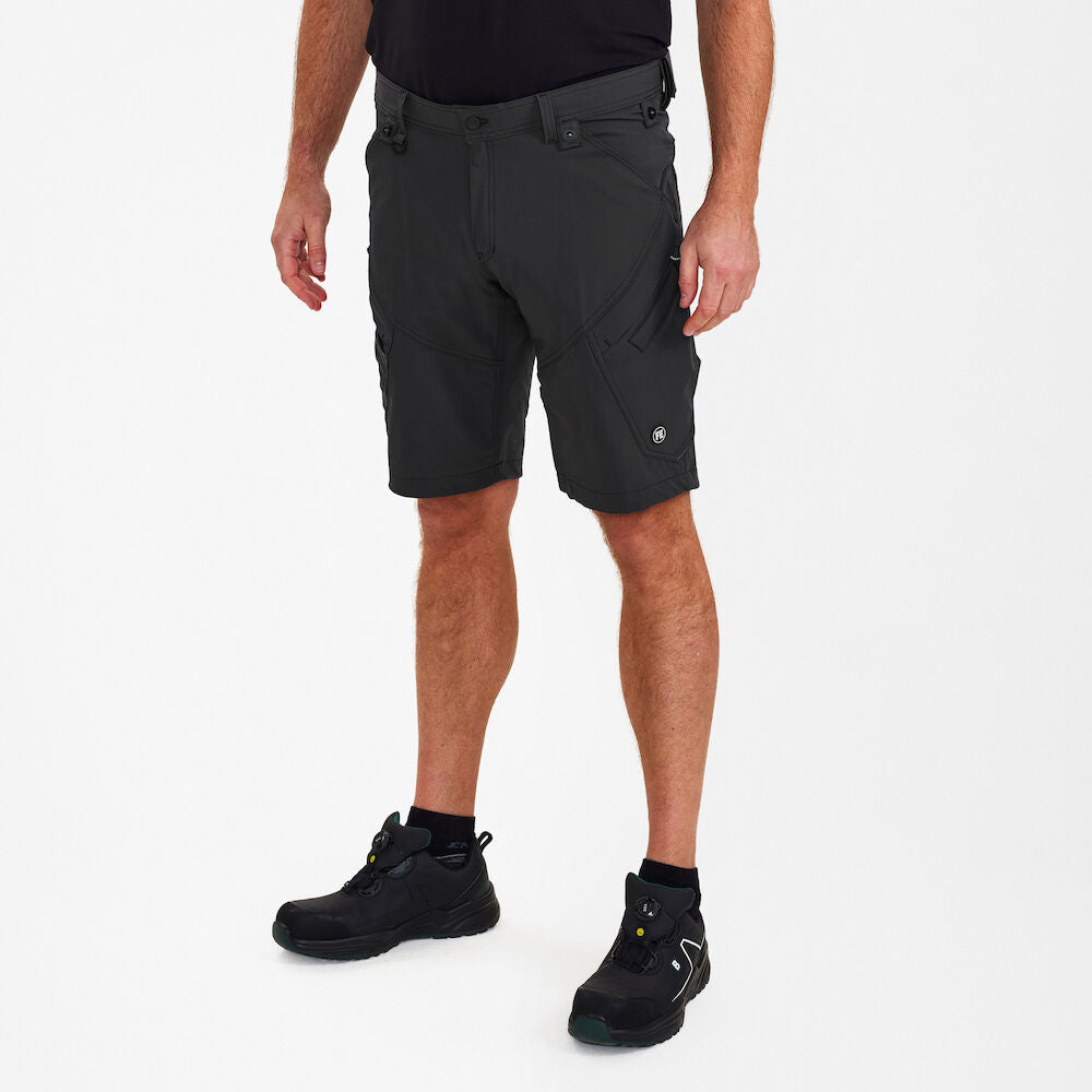 X-treme håndværkershorts med 4-vejs stræk, Herre, Antrazitgrå - Engel Workwear - 6367-317-79