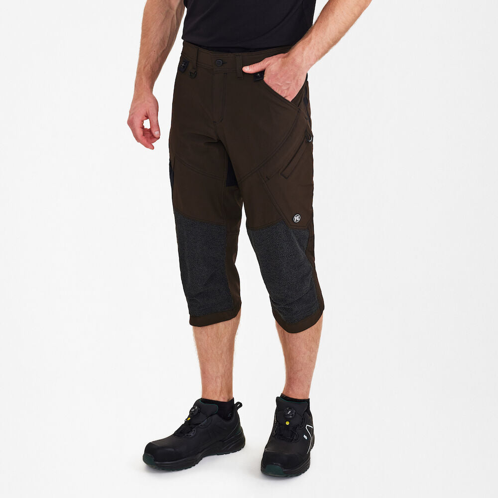 X-treme håndværkerknickers med 4-vejs stræk, Mokkabrun, Herre - Engel Workwear - 6368-317-167