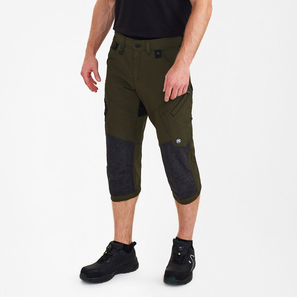 X-treme håndværkerknickers med 4-vejs stræk, Forest Green, Herre - Engel Workwear - 6368-317-53