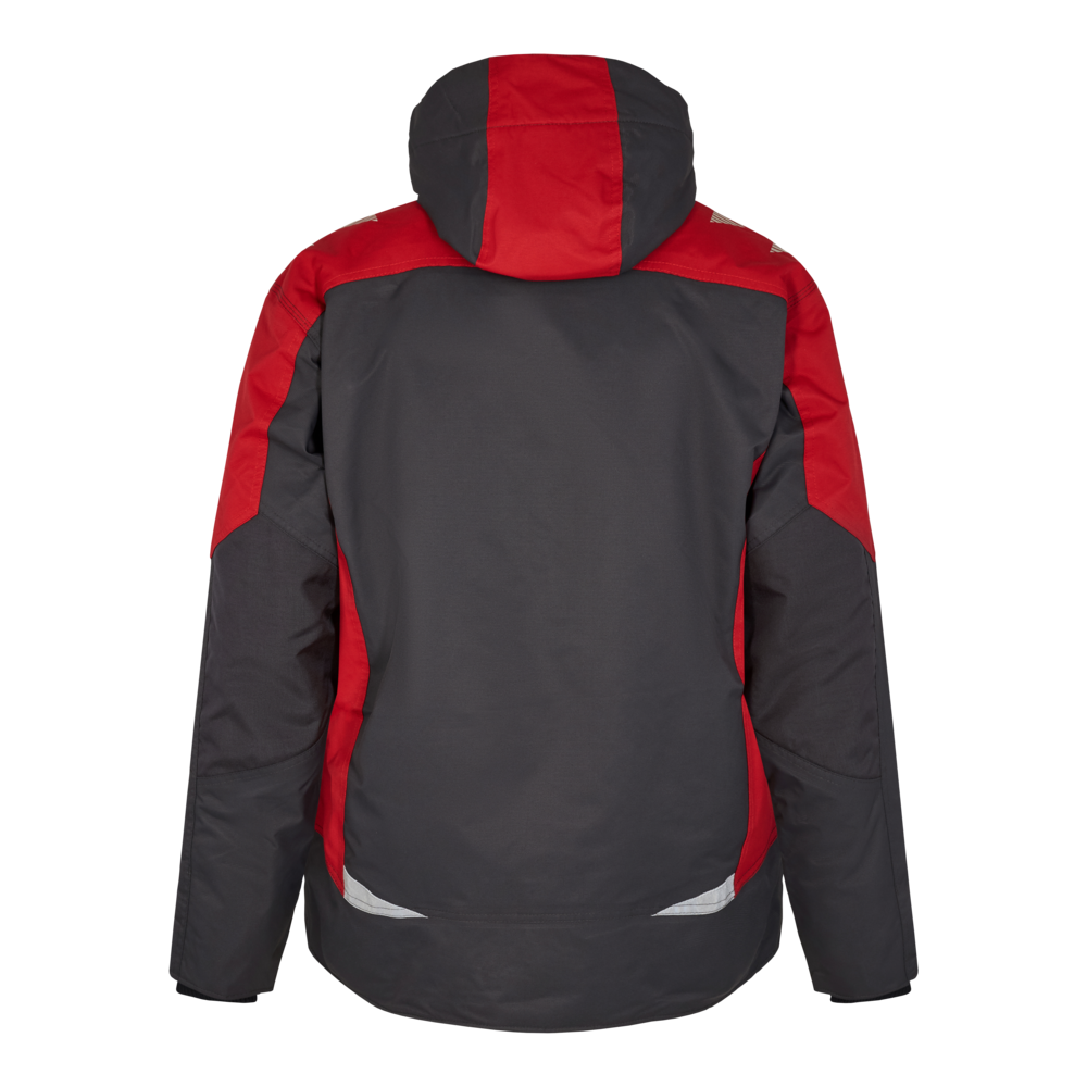 Galaxy vinterjakke, Antrazitgrå/Tomato Red, Herre - Engel Workwear - 1410-354-79757