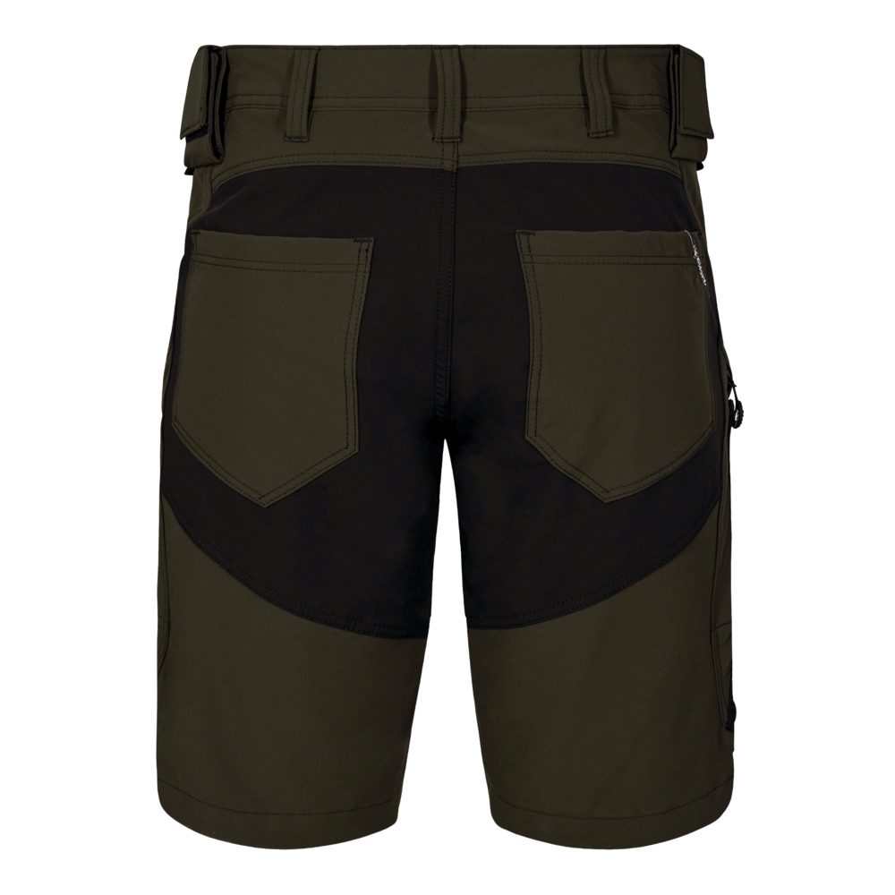 X-treme håndværkershorts med 4-vejs stræk, Herre, Forest Green - Engel Workwear - 6366-317-53