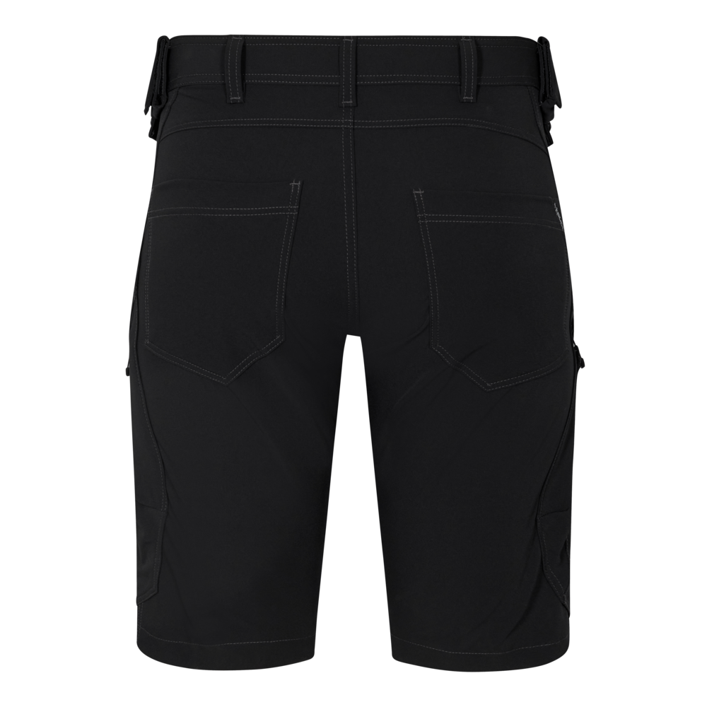 X-treme håndværkershorts med 4-vejs stræk, Herre, Sort - Engel Workwear - 6367-317-20