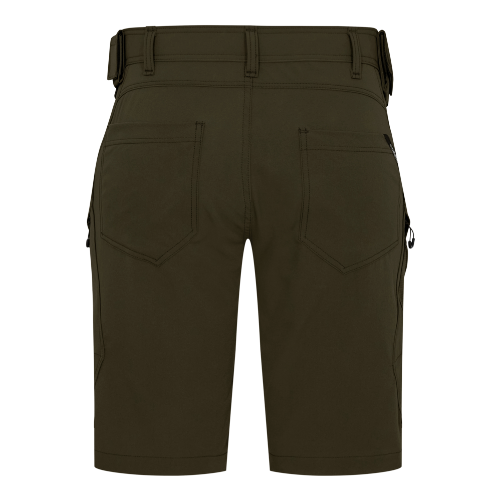 X-treme håndværkershorts med 4-vejs stræk, Herre, Forest Green - Engel Workwear - 6367-317-53