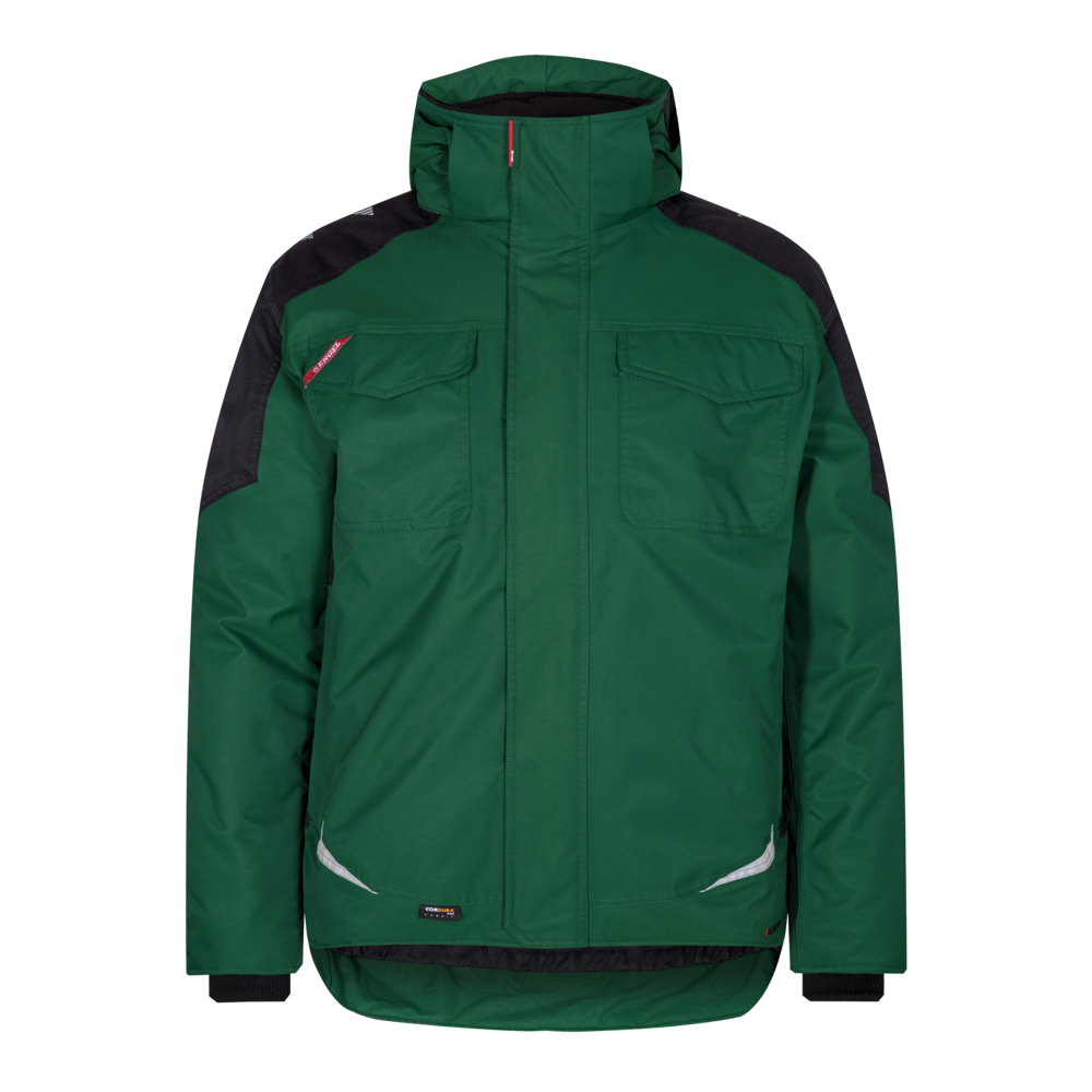Galaxy vinterjakke, Grøn/Sort, Herre - Engel Workwear - 1410-354-120