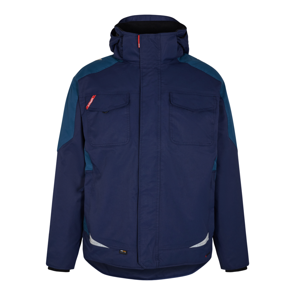 Galaxy vinterjakke, Blue Ink/Dark Petrol, Herre - Engel Workwear - 1410-354-16577