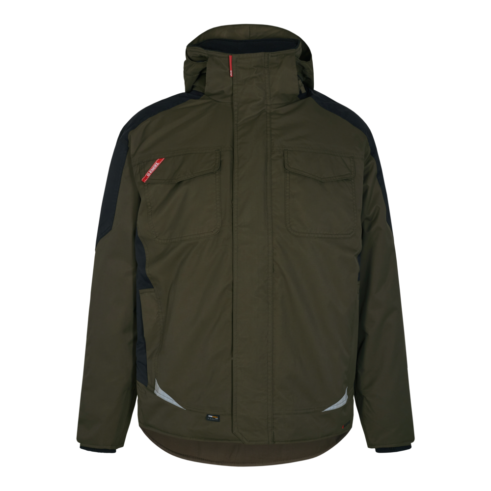 Galaxy vinterjakke, Forest Green/Sort, Herre - Engel Workwear - 1410-354-5320