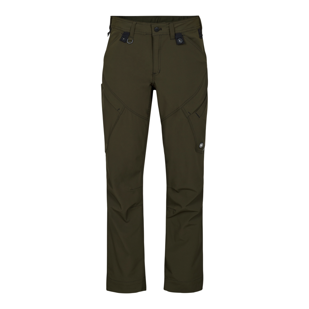 X-treme servicebukser med 4-vejs stræk, Forest Green - Herre - Engel Workwear - 2368-317-53