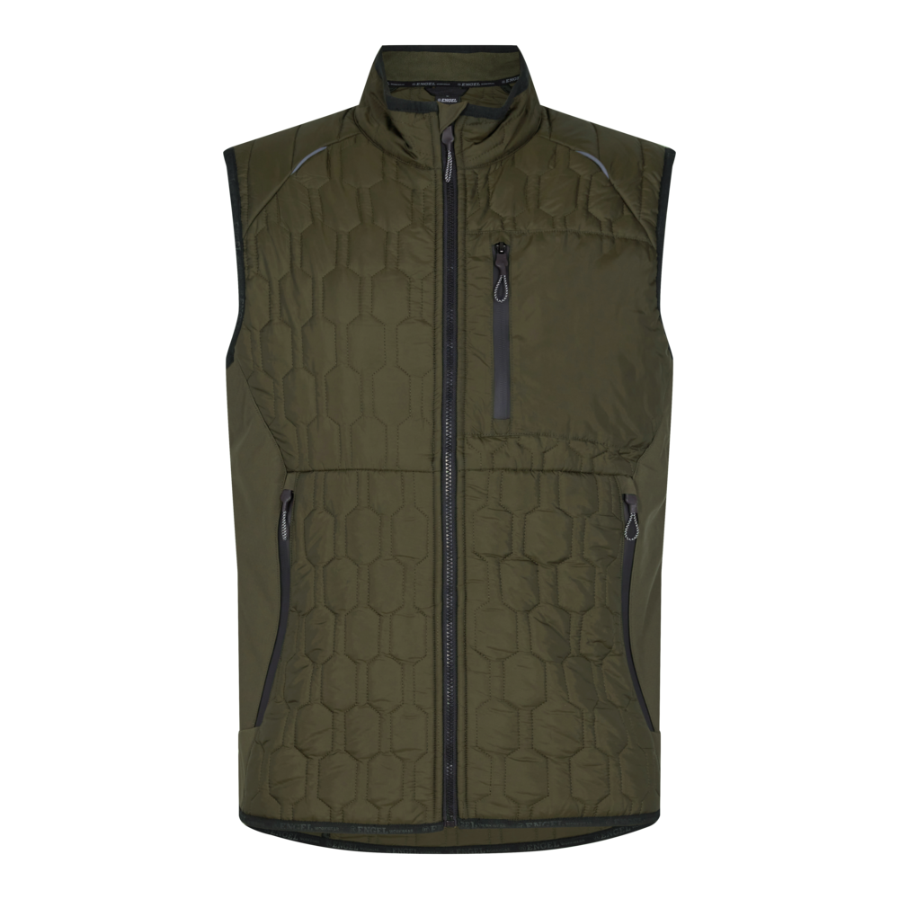 X-treme quiltet vest, Forest Green - Herre - Engel Workwear - 5370-604-53