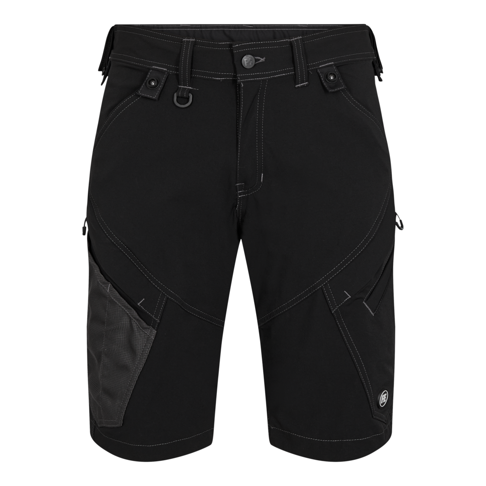 X-treme håndværkershorts med 4-vejs stræk, Herre, Sort - Engel Workwear - 6366-317-20
