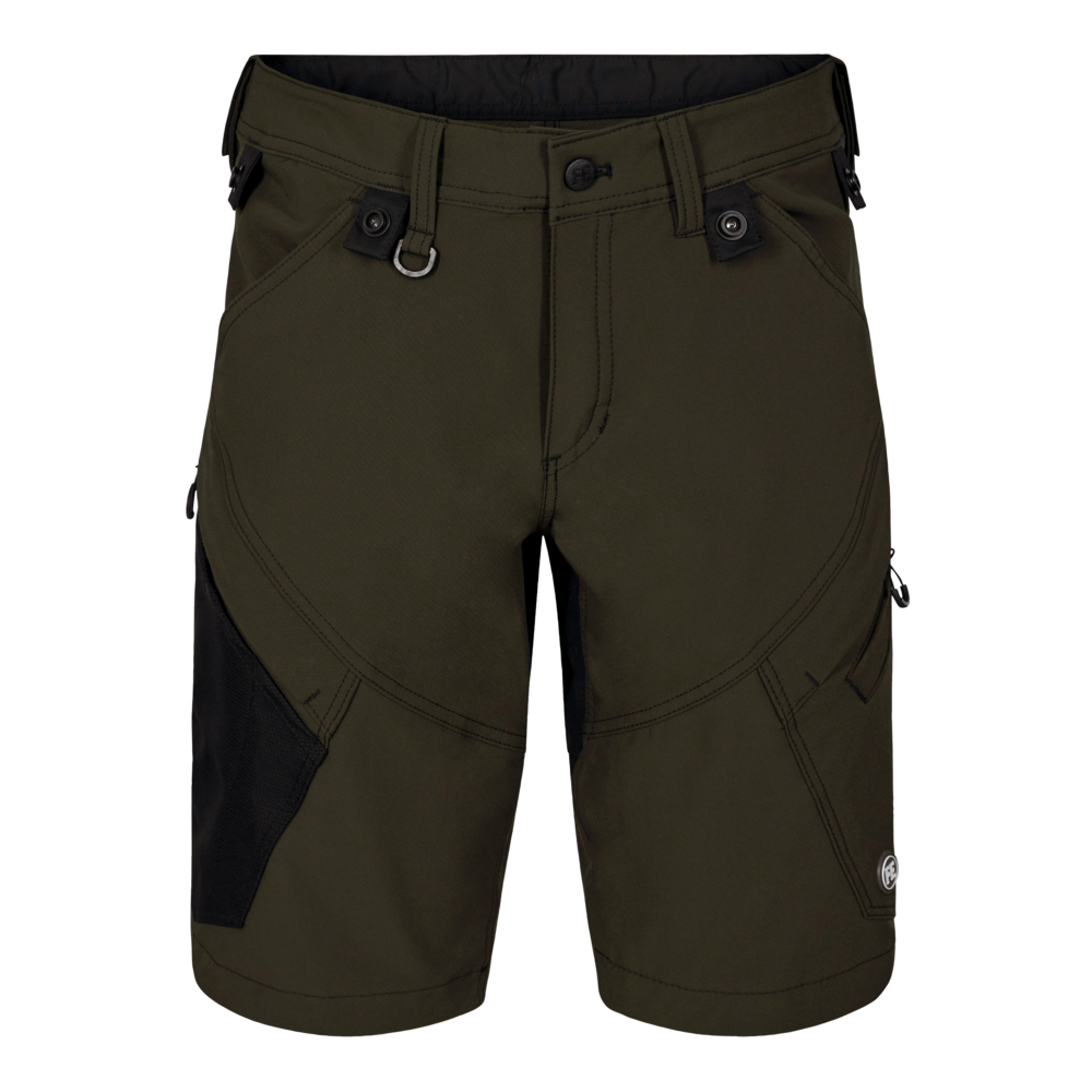 X-treme håndværkershorts med 4-vejs stræk, Herre, Forest Green - Engel Workwear - 6366-317-53