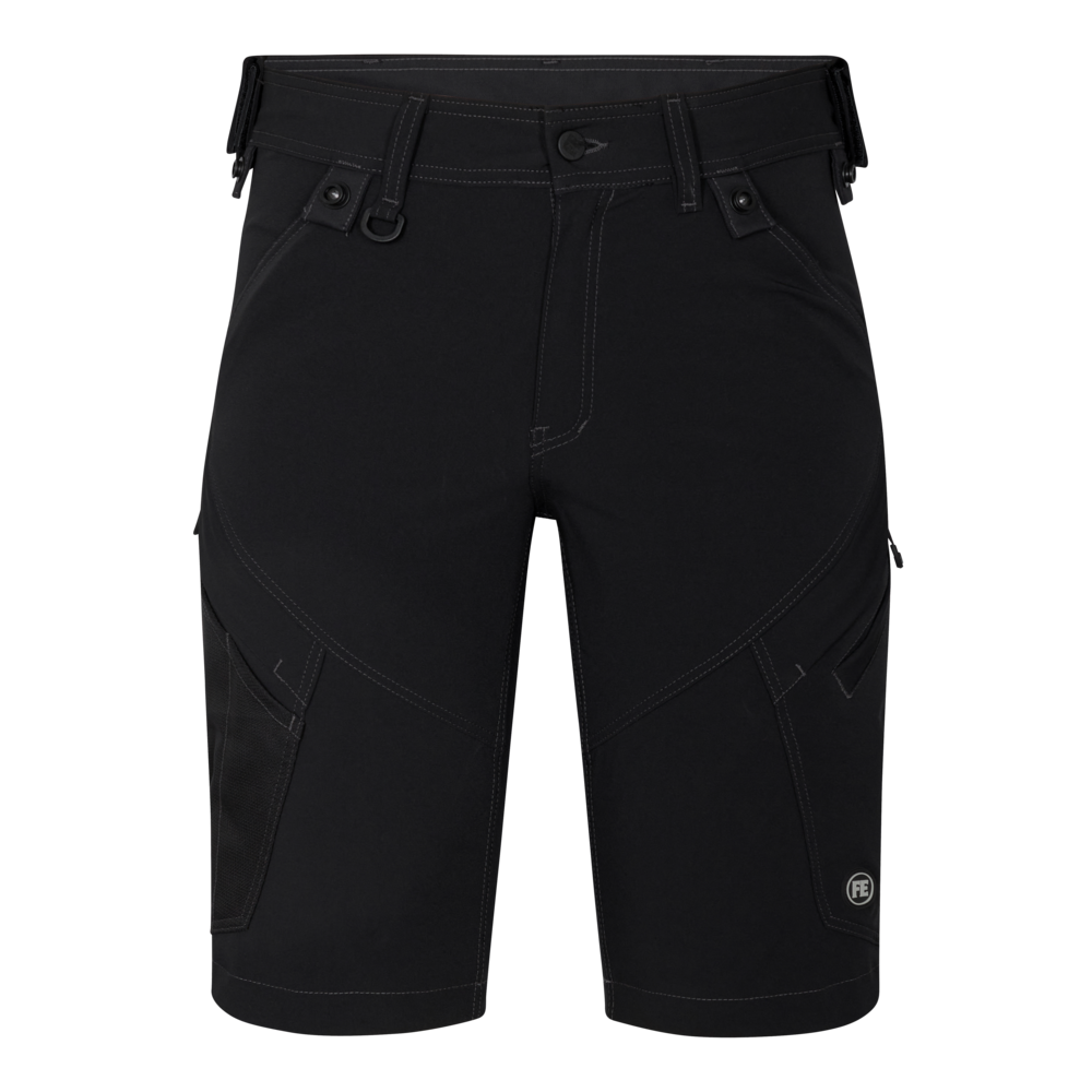 X-treme håndværkershorts med 4-vejs stræk, Herre, Sort - Engel Workwear - 6367-317-20