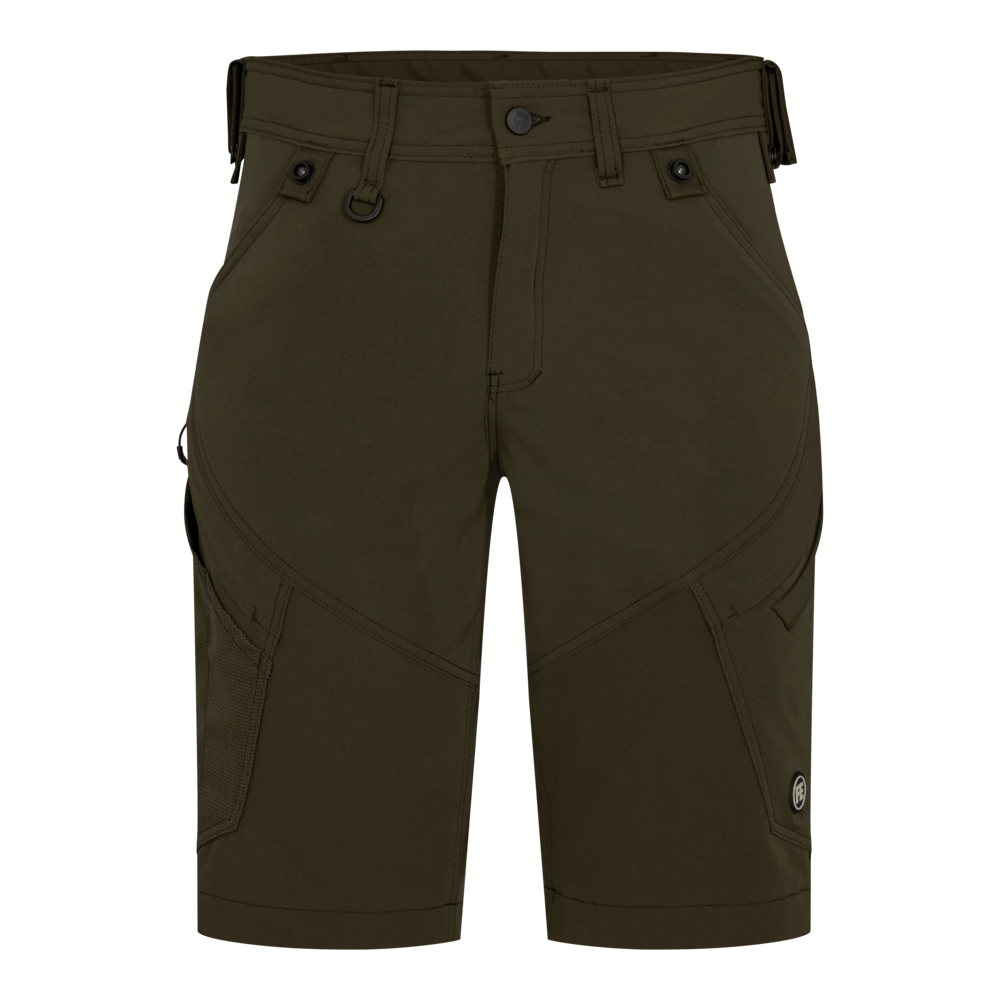 X-treme håndværkershorts med 4-vejs stræk, Herre, Forest Green - Engel Workwear - 6367-317-53