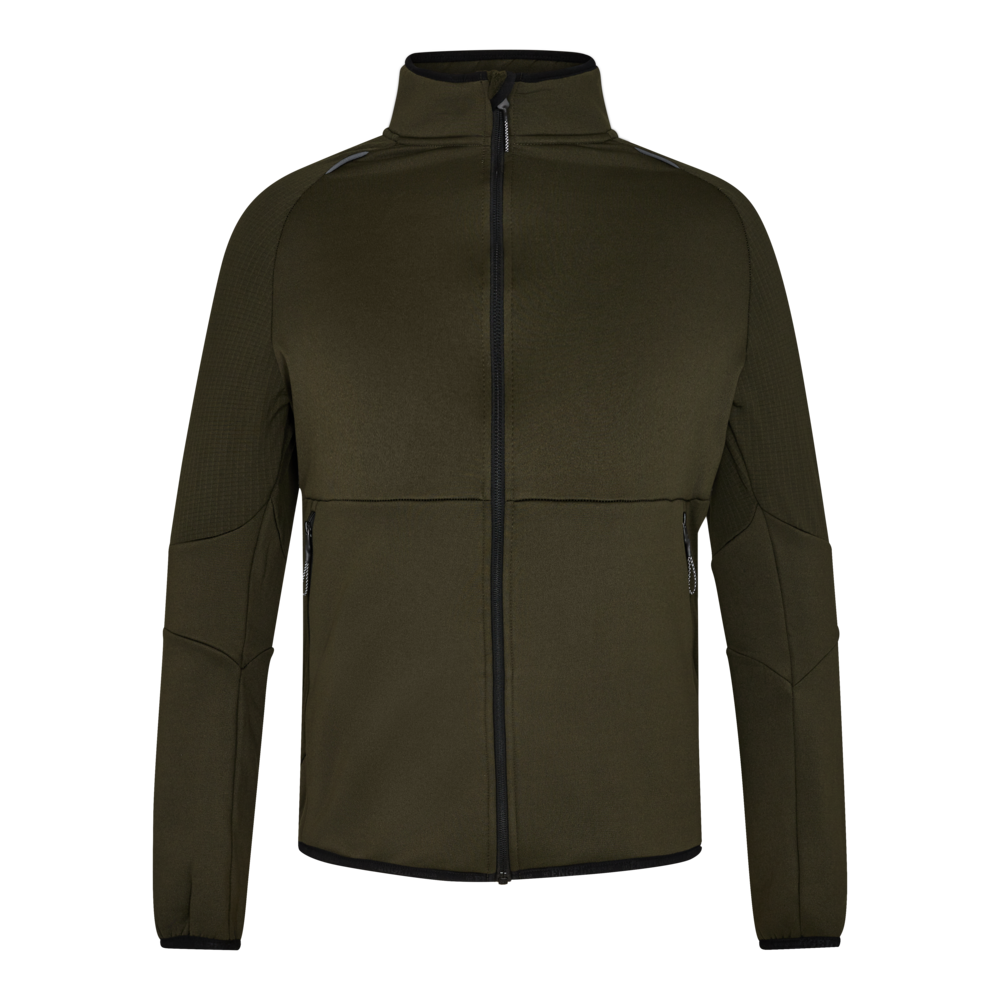 X-treme midlayer cardigan, Forest Green - Herre - Engel Workwear - 8371-602-53