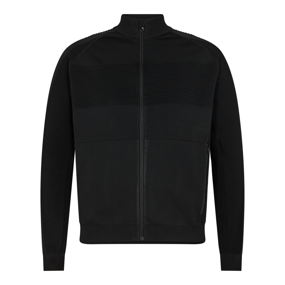 X-treme strikket cardigan, Sort - Herre - Engel Workwear - 8378-610-20