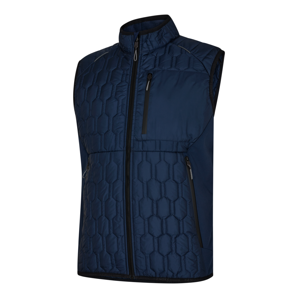 X-treme quiltet vest, Blue Ink - Herre - Engel Workwear - 5370-604-165